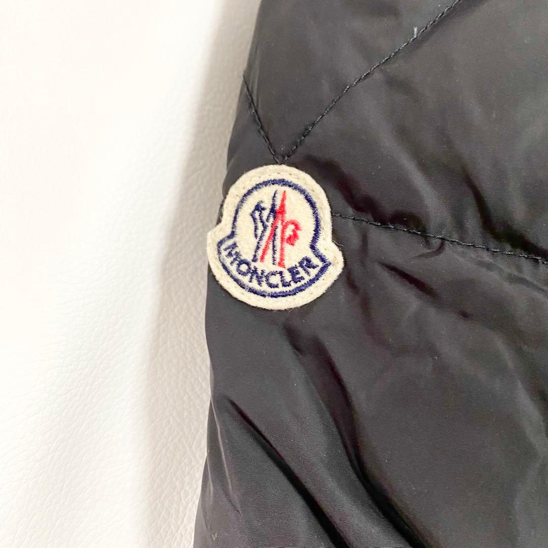 モンクレール SERRE ダウンジャケット フリル フード付き ドローコード