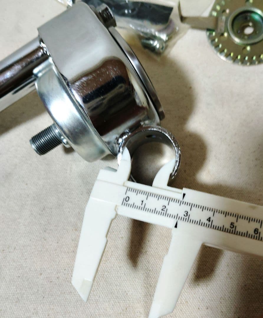 稀少 新品 ツノダ ステム埋め込み式メーター フラッシャー自転車