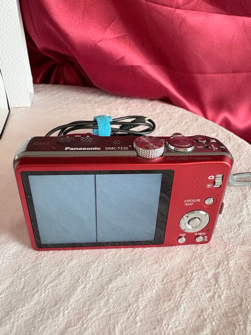 LUMIX DMC-TZ30 レッド 20倍ズーム カメラライカレンズ - メルカリ