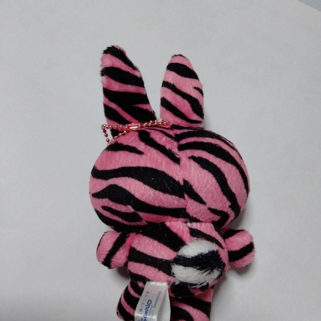 レア】ハローキティ ゼブラうさぎ マスコットキーホルダー キー