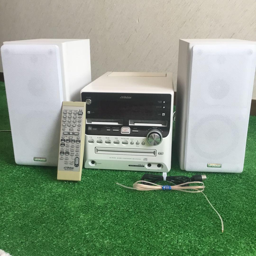 Victor CD・MD・カセットデッキ リモコン付き Victor RC-Z25MD CD・MD・カセットデッキ - メルカリ