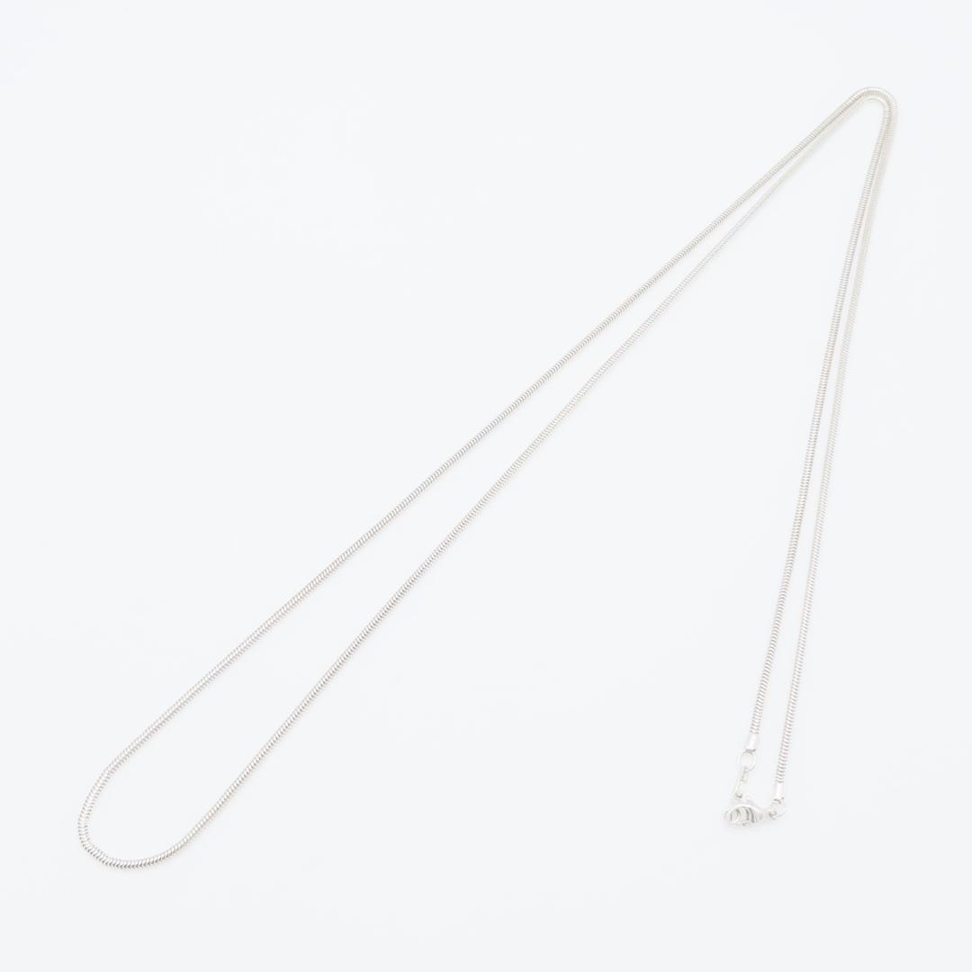 ティファニー ロング スネーク チェーン シルバー ネックレス HH303