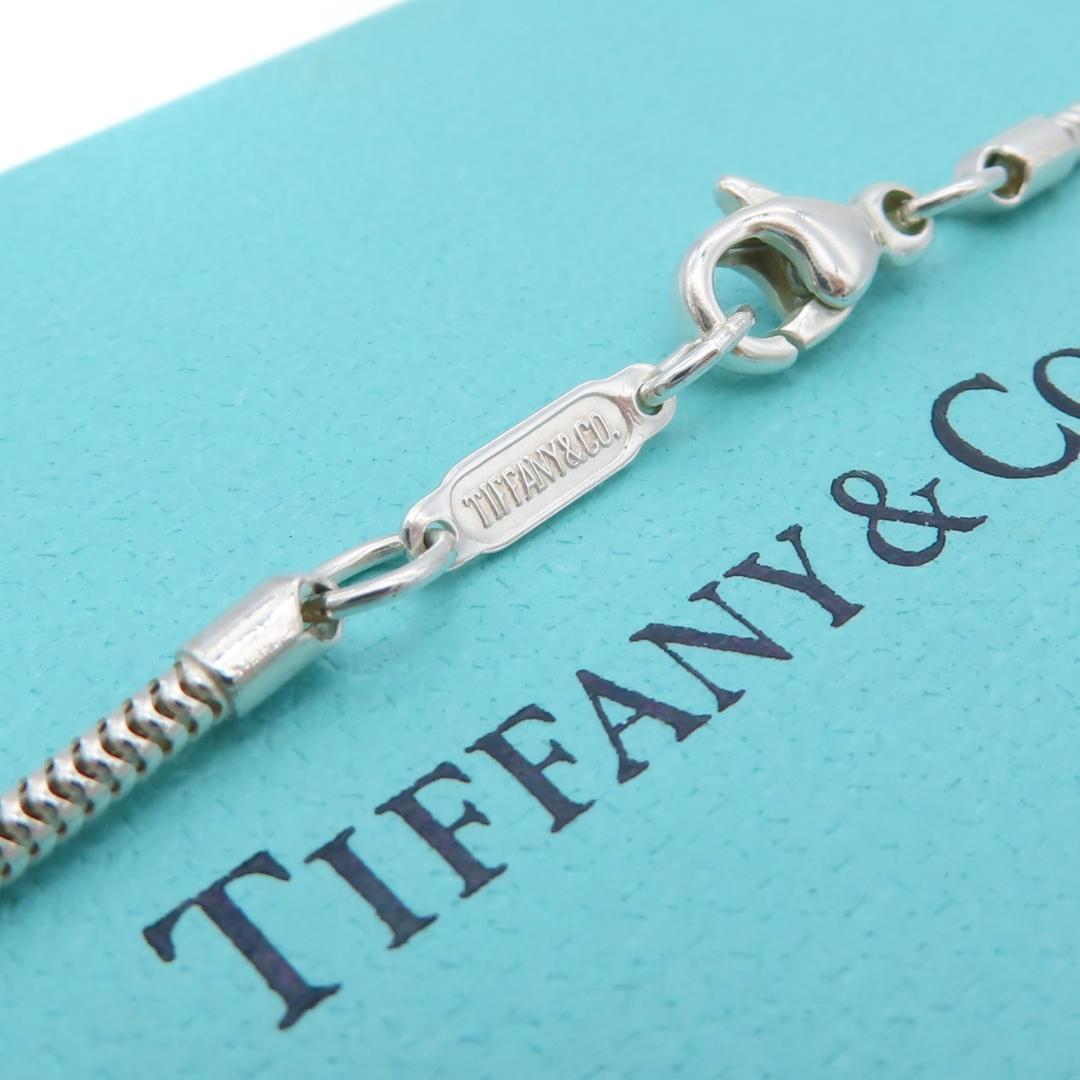 ティファニー ロング スネーク チェーン シルバー ネックレス HH303