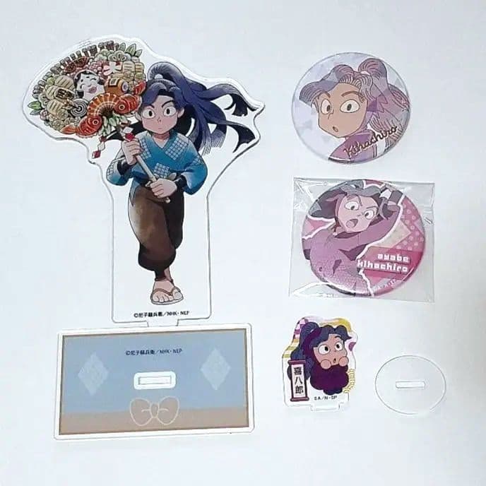 忍たま乱太郎 みんなで下町散策の段 アクリルスタンド 綾部喜八郎 缶