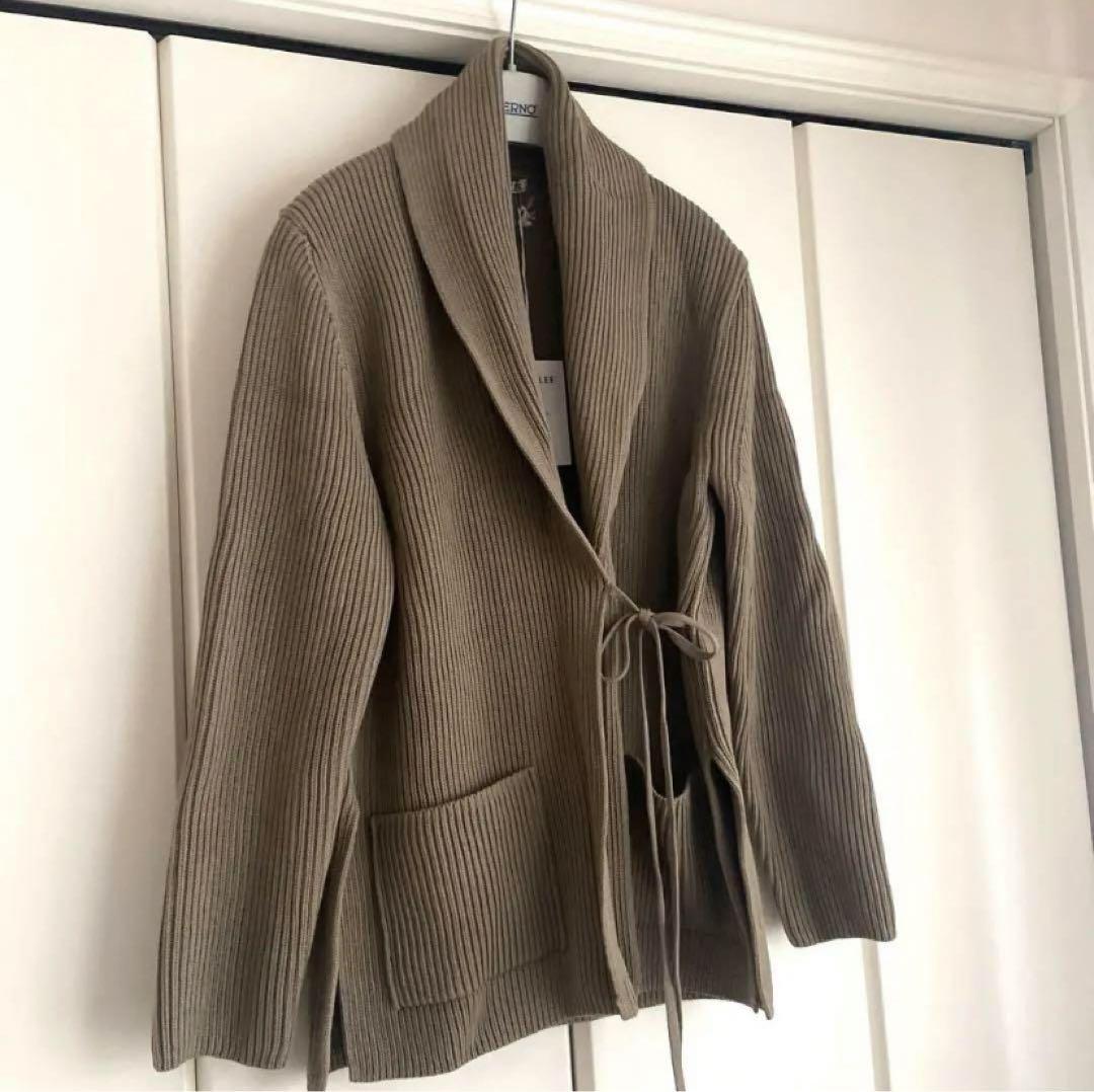 新品タグ付き】AURALEE オーラリー リブ ニット カーディガン - メルカリ