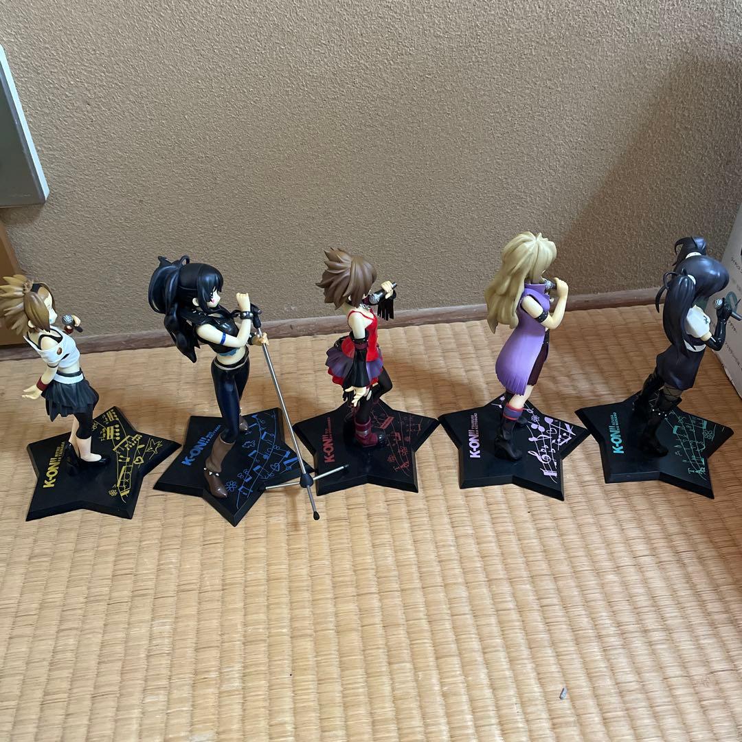 匿名配送　けいおん! デスデビルコスチューム　フィギュア　5体セット