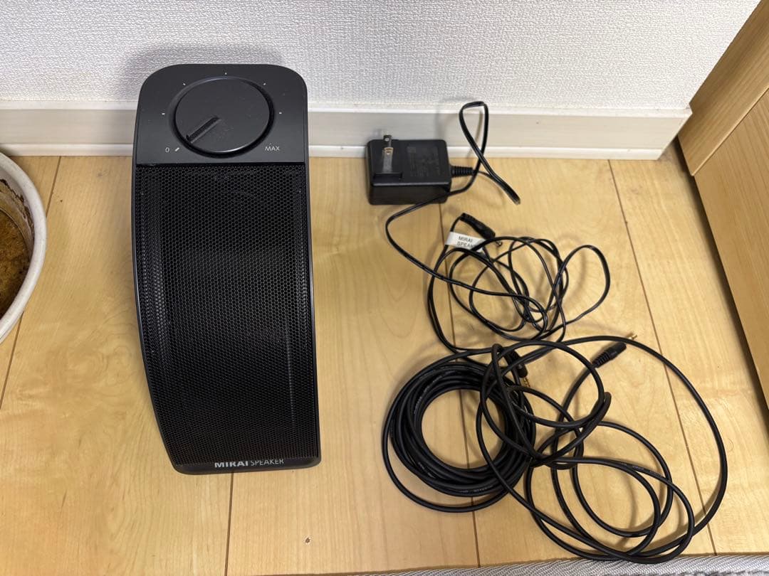 ミライスピーカー Mini SF-MIRAIS7 音声入力ケーブル付 - メルカリ