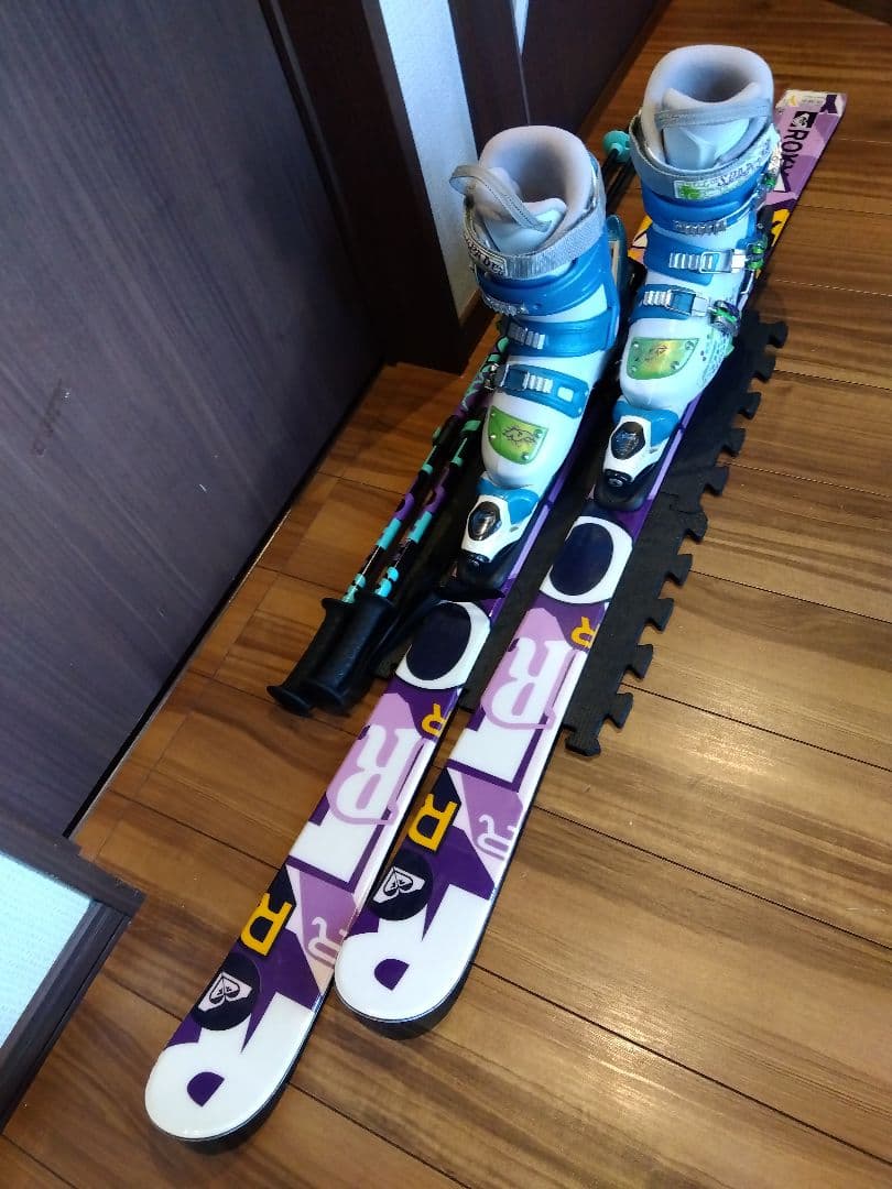 ♡女子に人気♡ROXY/学生・レディース用/スキーセット/メンテ・WAX済