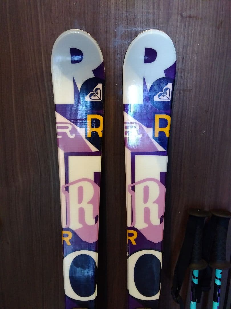 ♡女子に人気♡ROXY/学生・レディース用/スキーセット/メンテ・WAX済