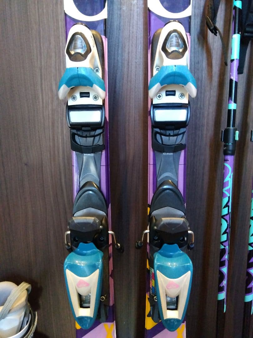 ♡女子に人気♡ROXY/学生・レディース用/スキーセット/メンテ・WAX済