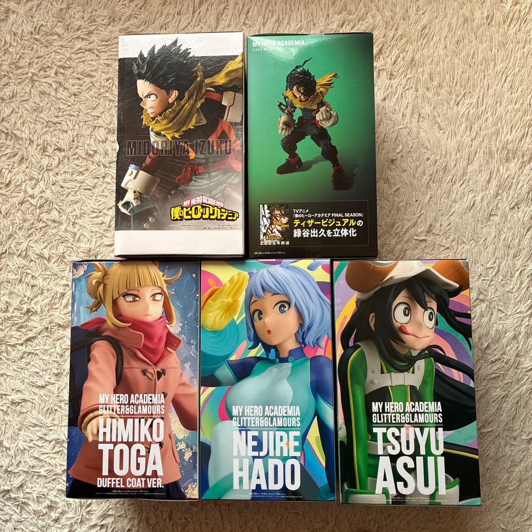 僕のヒーローアカデミア　フィギュア5個セット！