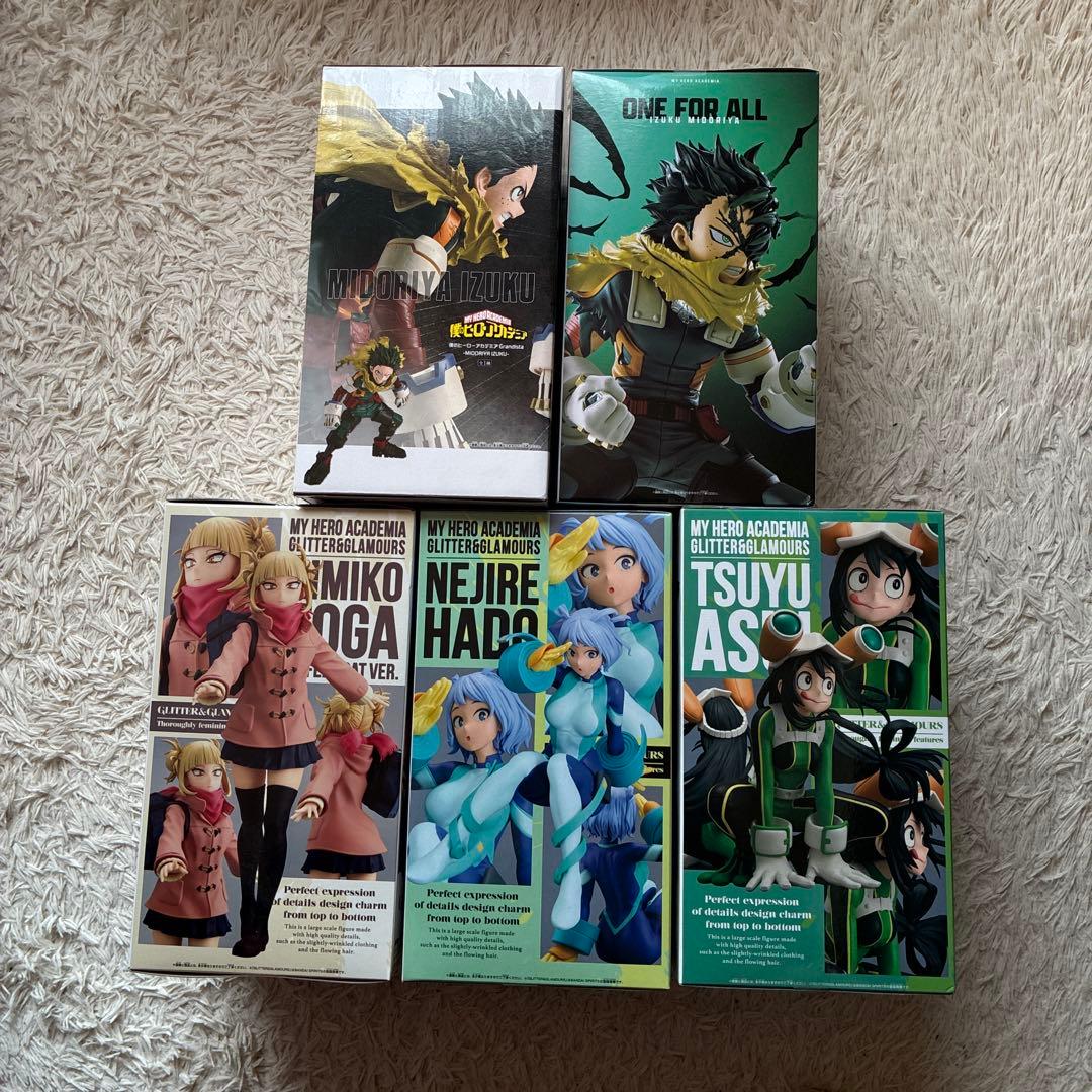 僕のヒーローアカデミア　フィギュア5個セット！