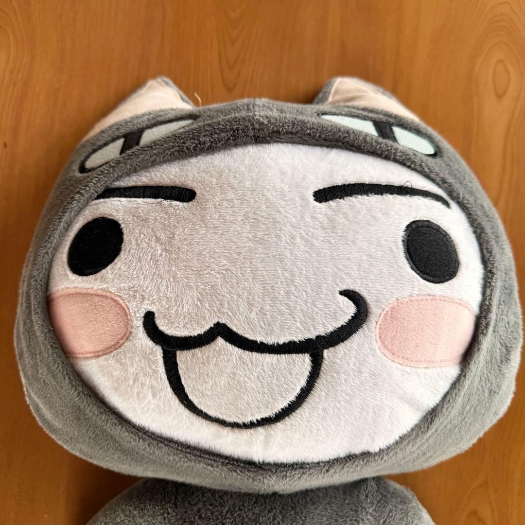 どこでもいっしょ　トロクロごっこだニャ　トロ　BIGぬいぐるみ