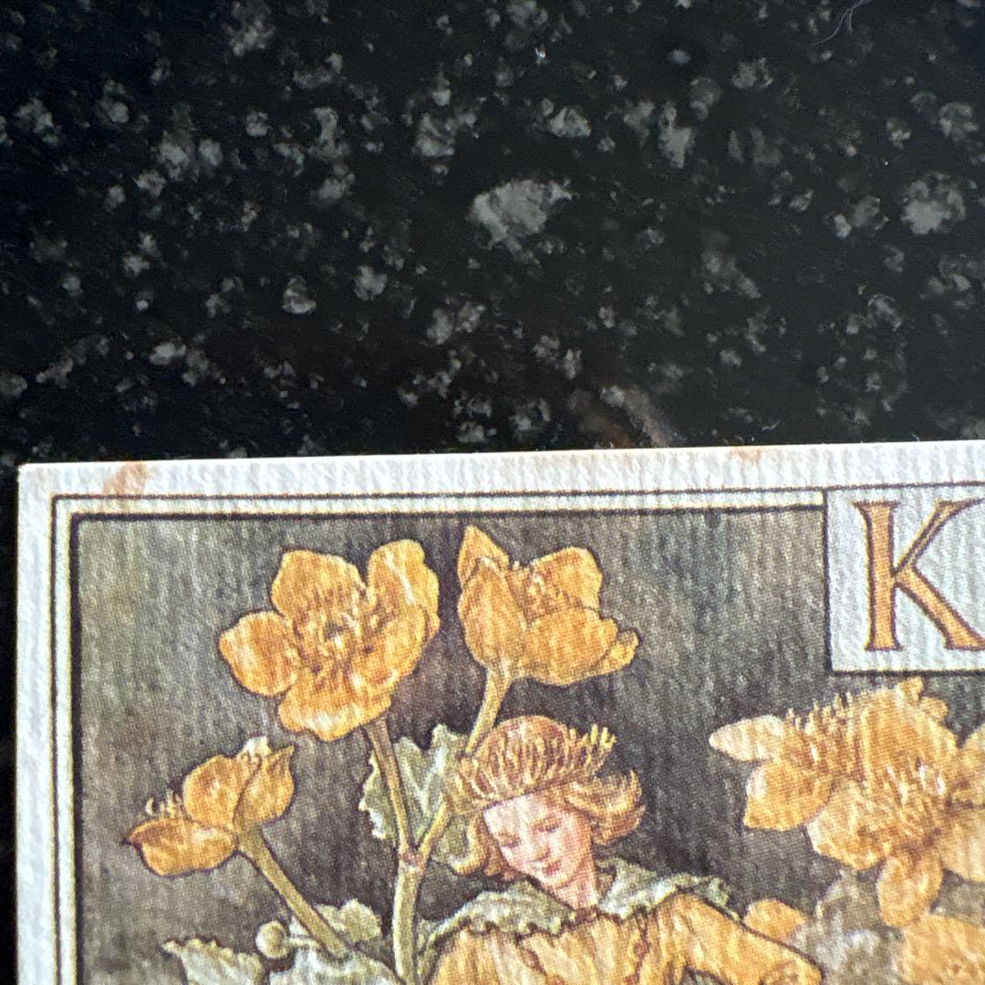 森永ハイクラウン フラワーフェアリーカード 花の妖精 アルファベット