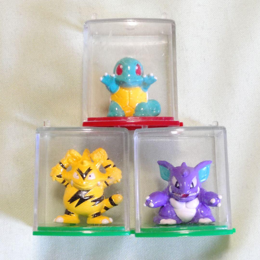 マ*チ様 ポケモン ケース入りコレクション フィギュア3体セット 初期
