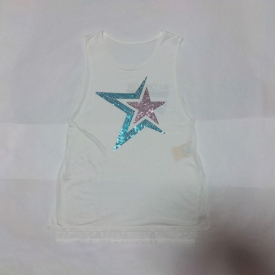 R-LONDON アールロンドン ラインストーン 日本製 キラキラ タンク