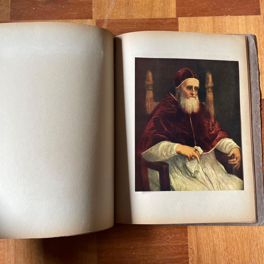 骨董 ラファエロ（Raffael）画集 「10点の彩色された複製画」