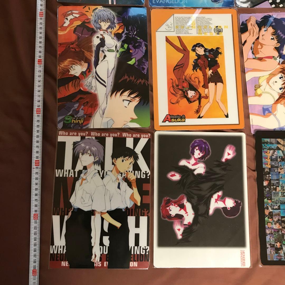 新世紀エヴァンゲリオン　未使用品　下敷き【約26cm×約19cm】セット　29枚