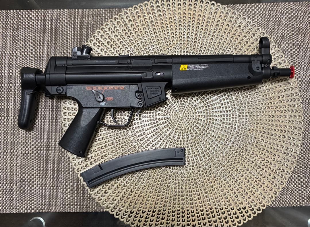 未使用 東京マルイ カスタム品 H&K MP5A5 電動ガン 金属ピニオンギア