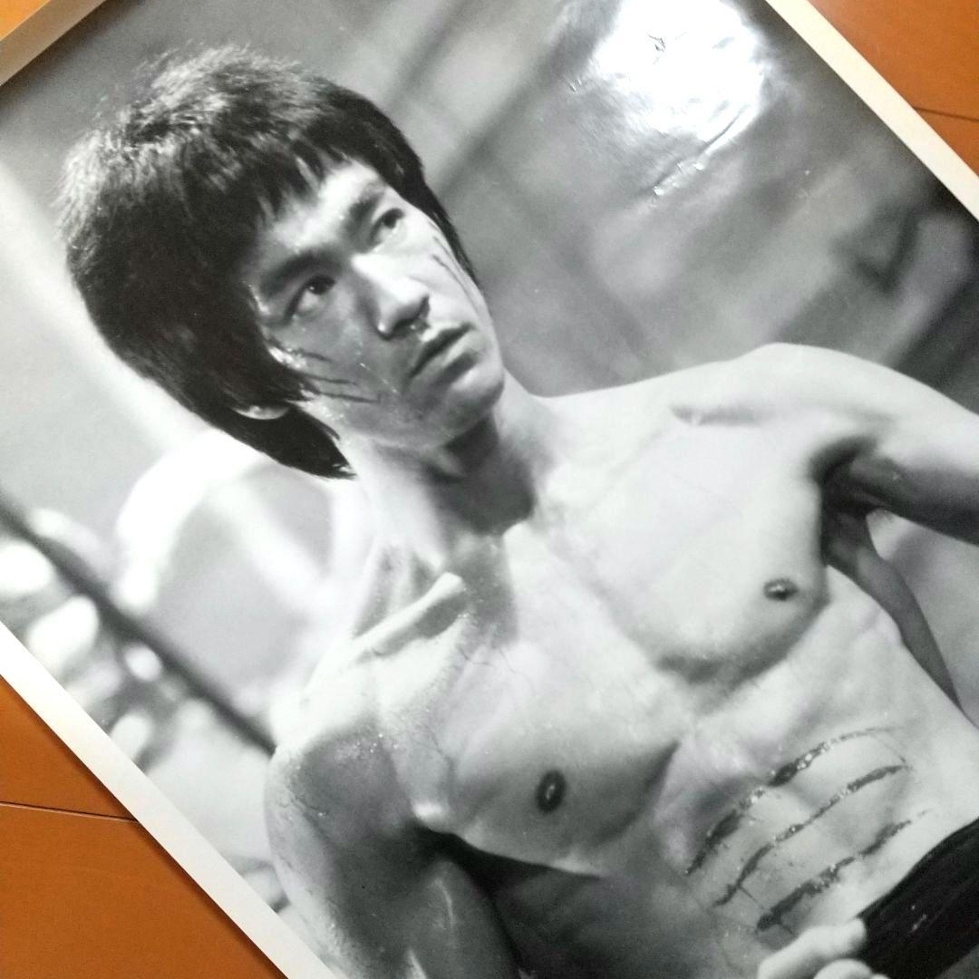 □BRUCE LEE／ブルース・リー▩燃えよドラゴン♛VINTAGE大型ポスター