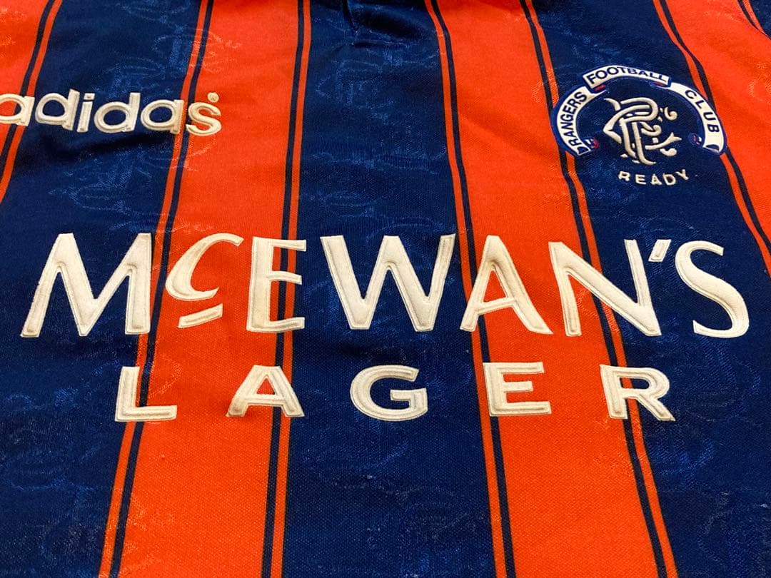 超レア】グラスゴーレンジャース 93-94 アウェイ ユニフォーム レトロ