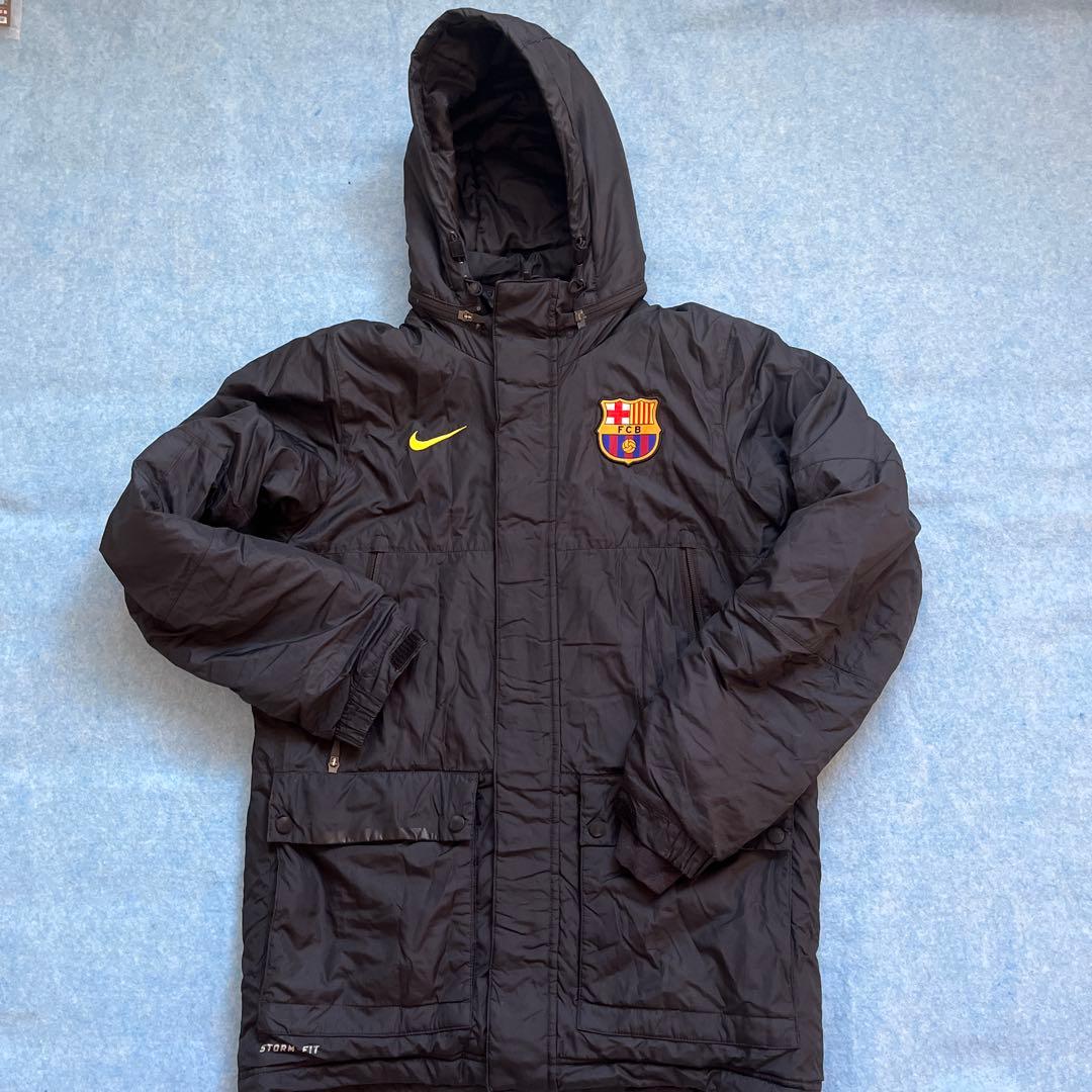 Nike FC Barcelona ベンチコート ブラック 楽天市場】バルセロナ ベンチコート ジュニアの通販