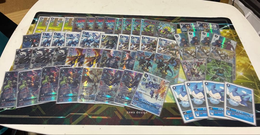 デジカ インペリアルドラモン アルフォースブイドラモン 青アーマー体