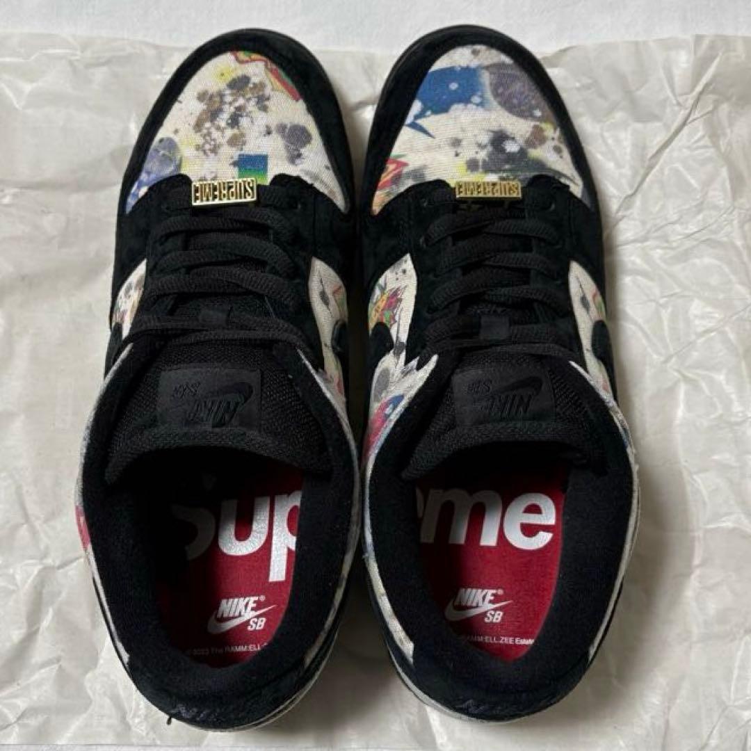 Supreme × Nike SB Dunk Low \"Rammellzee\"