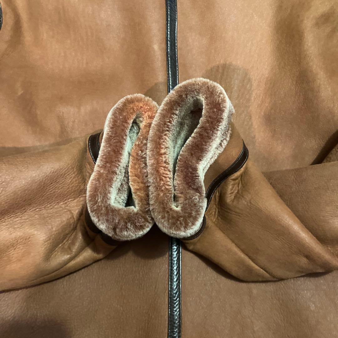 B3 JOURNALSTANDARD別注 アンノウン リアルムートンブルゾン - メルカリ