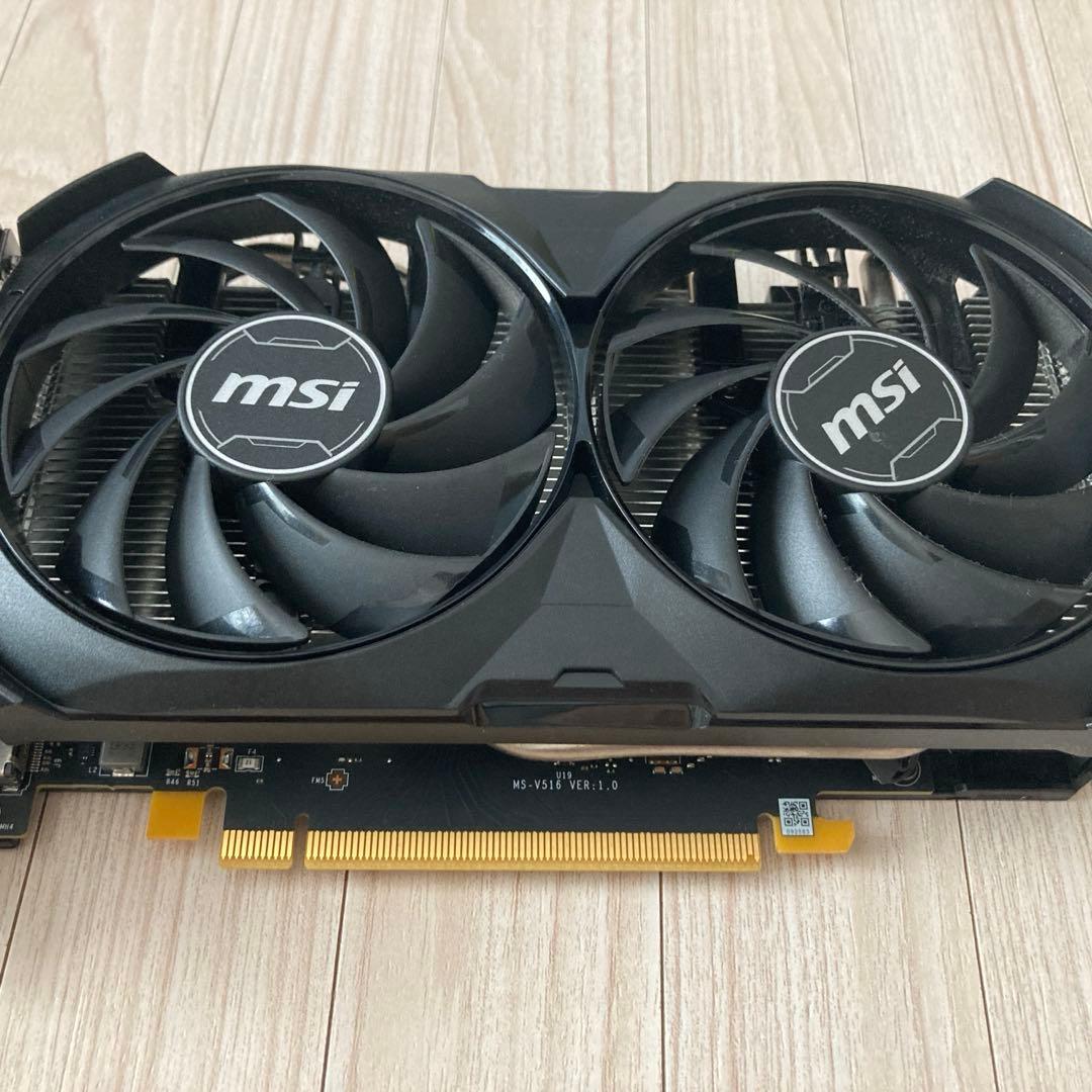 ジャンク】MSI GeForce RTX グラフィックボード4060
