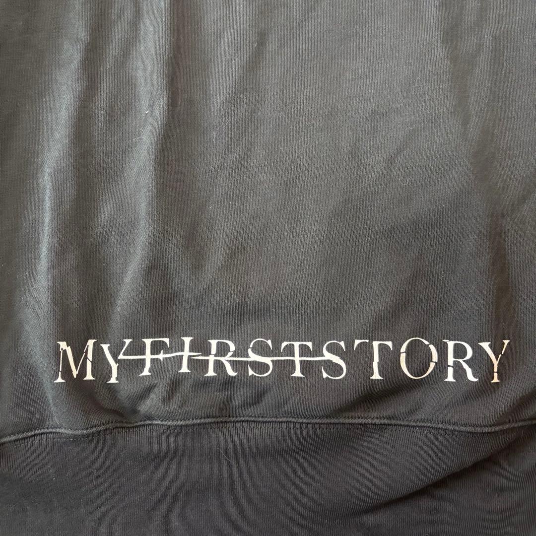 MY FIRST STORY GLAB（XL）長袖パーカー マイファス ブラック