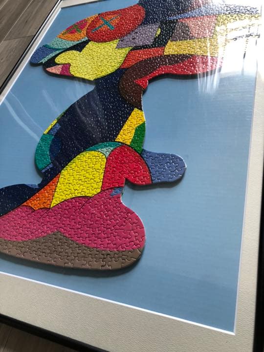 【完成品】kaws パズル スヌーピー NGV