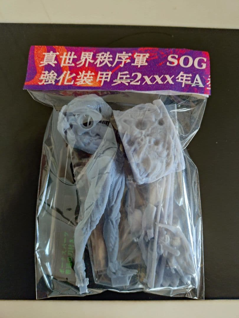 太平天国 上級戦闘員 強化装甲兵 ガレージキット 3D出力 1/20 オマケ