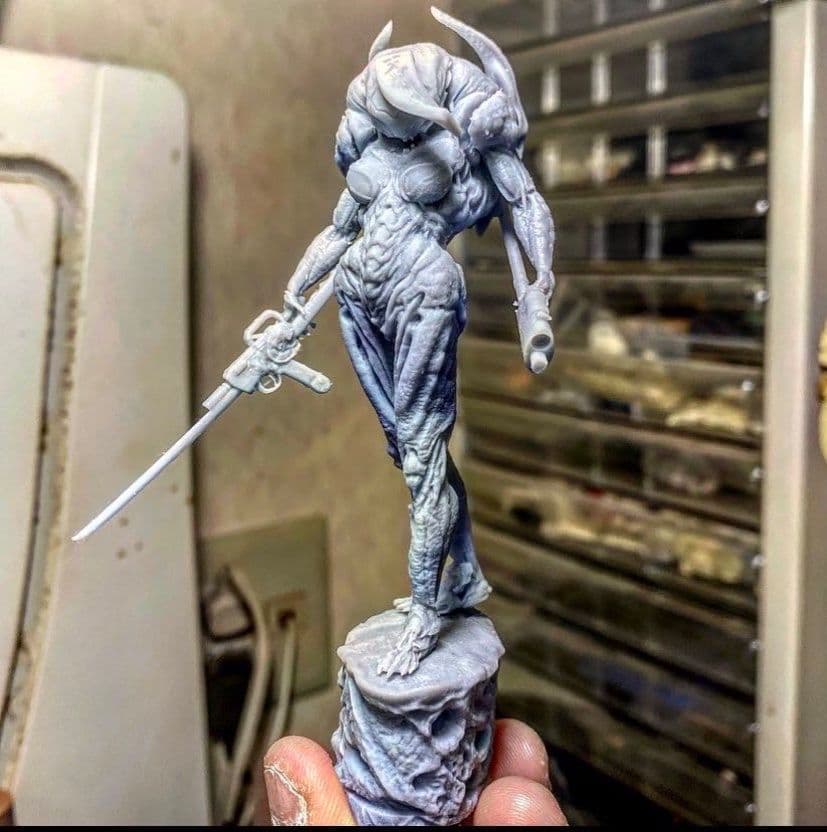 太平天国 上級戦闘員 強化装甲兵 ガレージキット 3D出力 1/20 オマケ