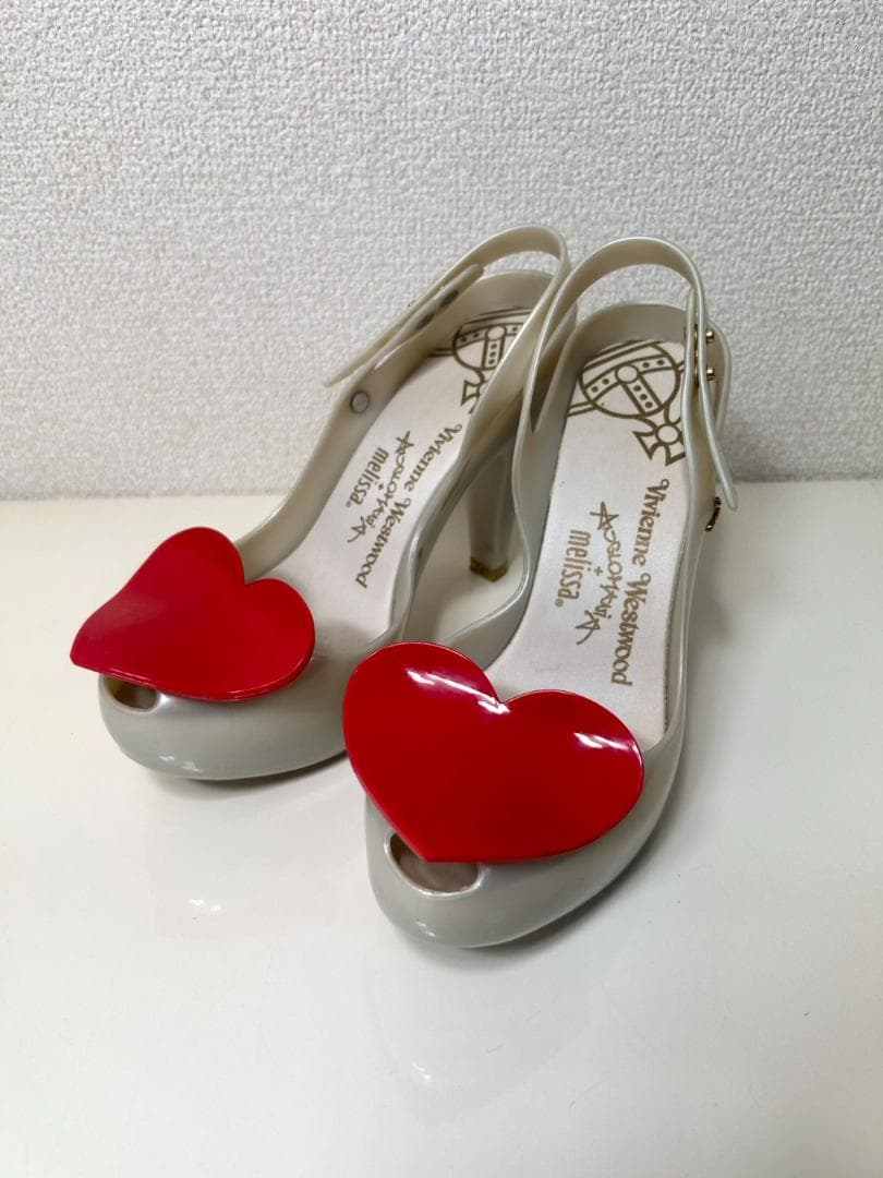 ☆Vivienne Westwood×Melissa ハートパンプス ラバー - メルカリ
