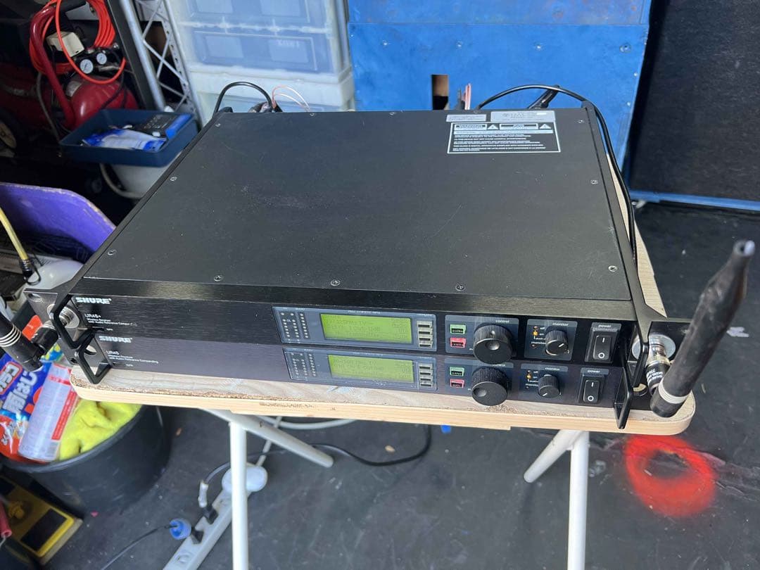 Shure UR4S x2 ABJ 779-810 ワイヤレス2台セット ADX2/SM58 - ADX2/SM58 Transmissor Microfone Sem Fio de Mão - Shure