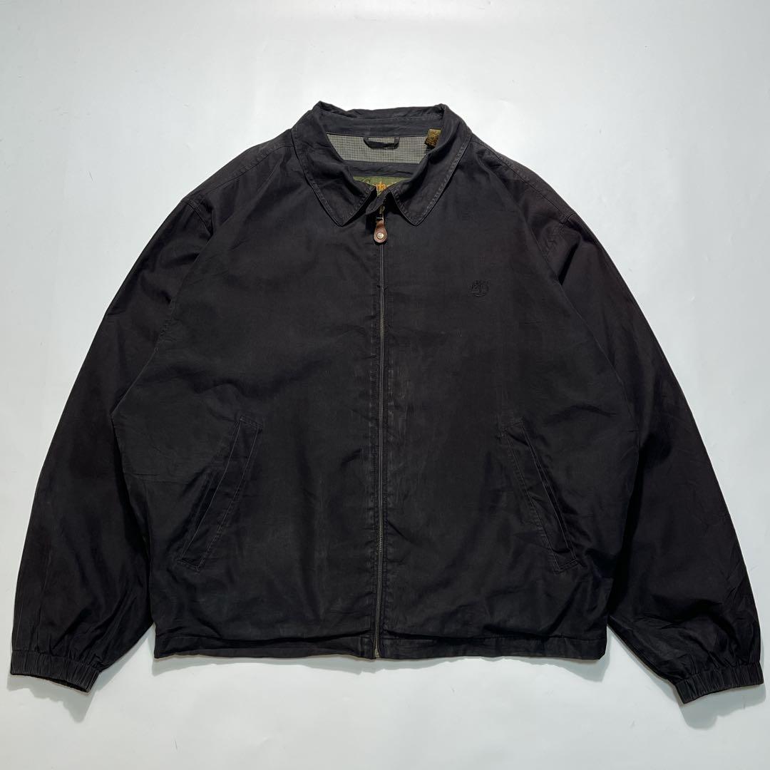 90s ティンバーランド スイングトップ 炭黒 ピーチスキン 2XL 7629 90s ティンバーランド スイングトップ 炭黒 ピーチスキン 2XL 7629