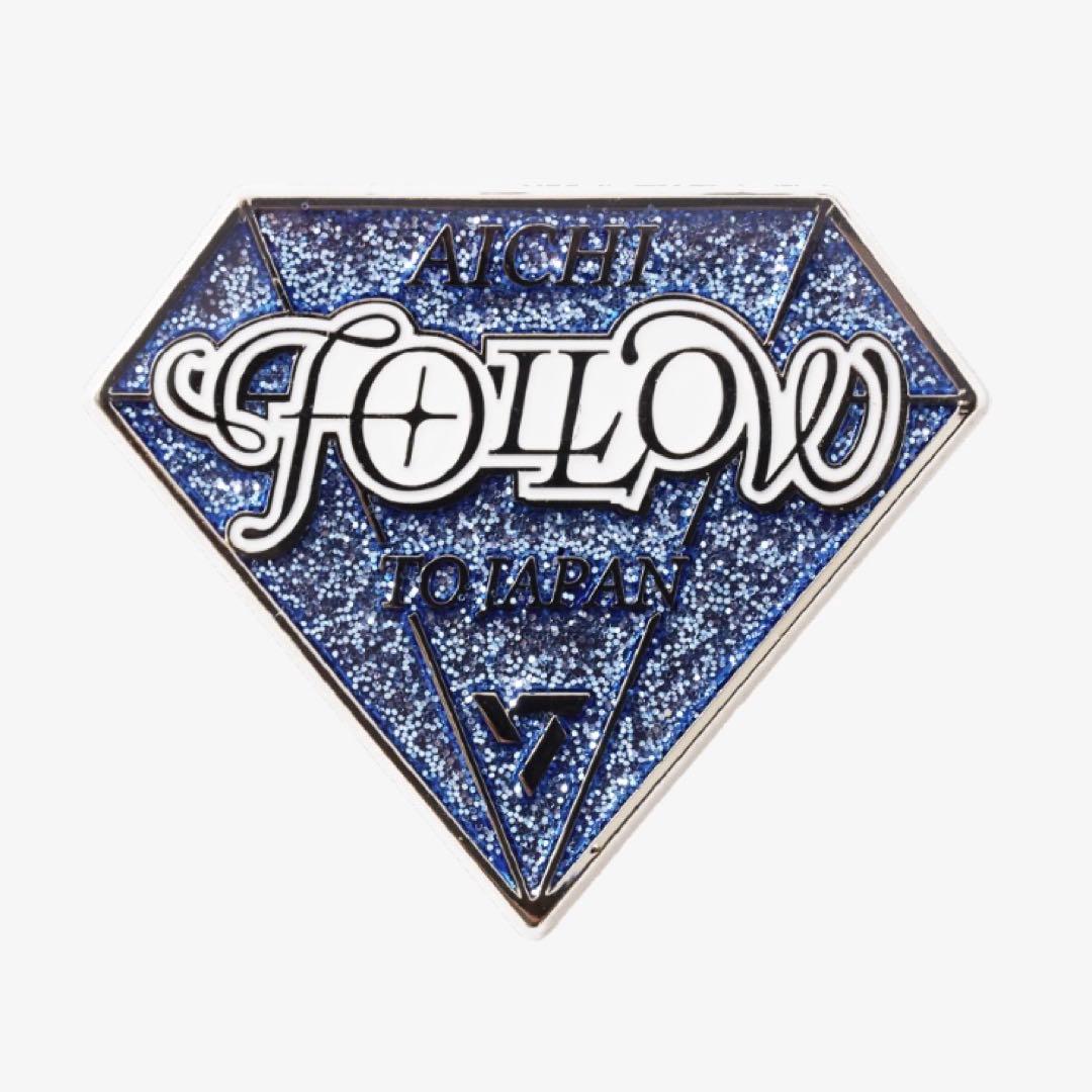 SEVENTEEN FOLLOW ピンバッジ ピンズ 名古屋 愛知 - メルカリ