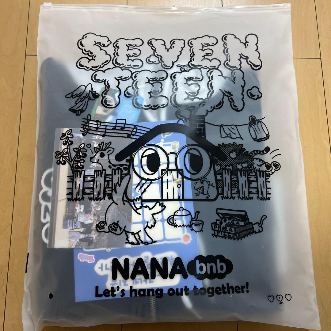 NANA bnb SEVENTEEN 民泊 パーカー 特典付き - メルカリ