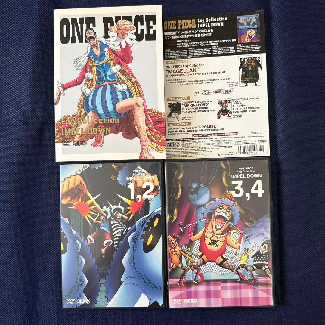 ワンピース ログコレクションDVD 408〜516話 - メルカリ