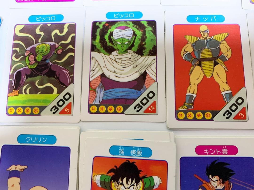 レア・当時物 中古 アマダ ドラゴンボールZ 対決カード50枚