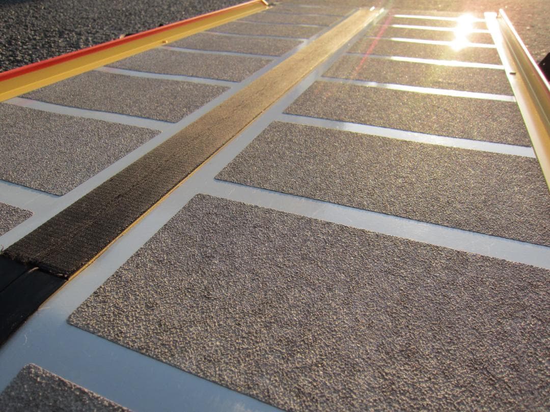 ①超硬やや美品 ケアスロープ 1.5M 150cm 高圧洗浄済 車いす用 送料込