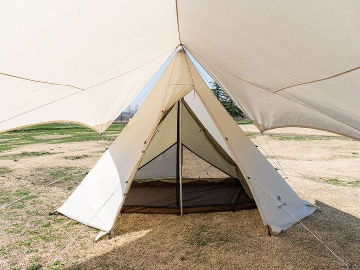 タープ エクステンション テント4 アイボリー FES-432 - メルカリ