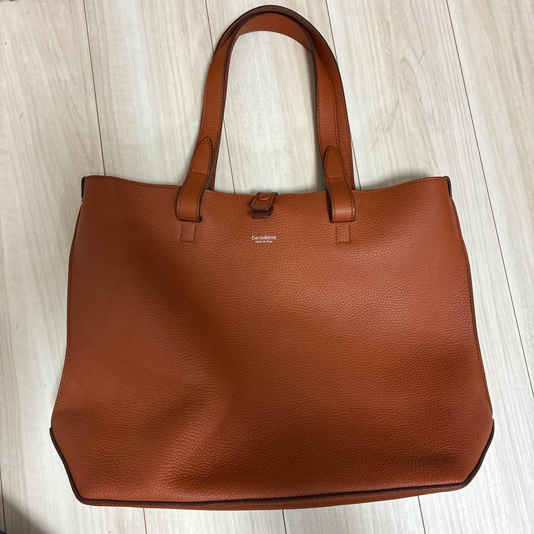 Daniel&Bob ブラウン トートバッグ Daniel & Bob（ダニエル アンド ボブ） ダニエル&ボブ DANIEL&BOB U364