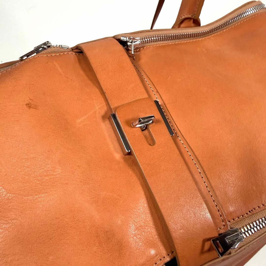 美品】ゴールデングース ボストンバッグ エキパージュ オールレザー