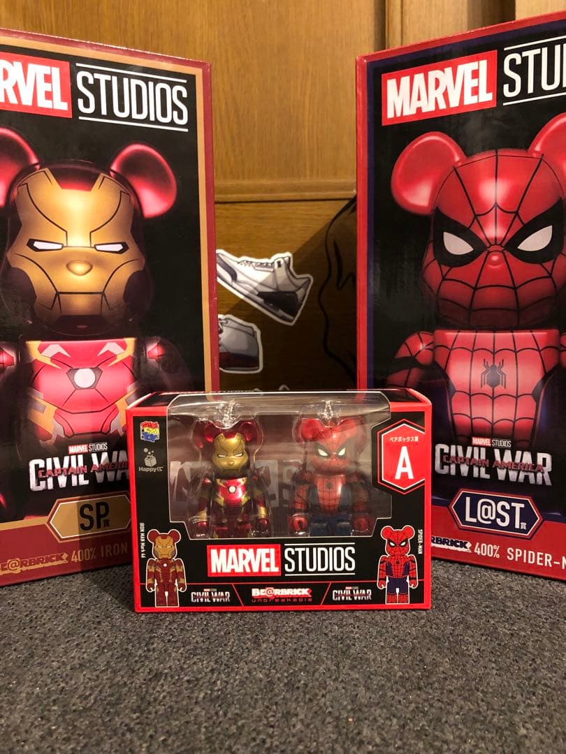 MARVELマーベル 一番くじ BE＠RBRICK [セット売り] - メルカリ