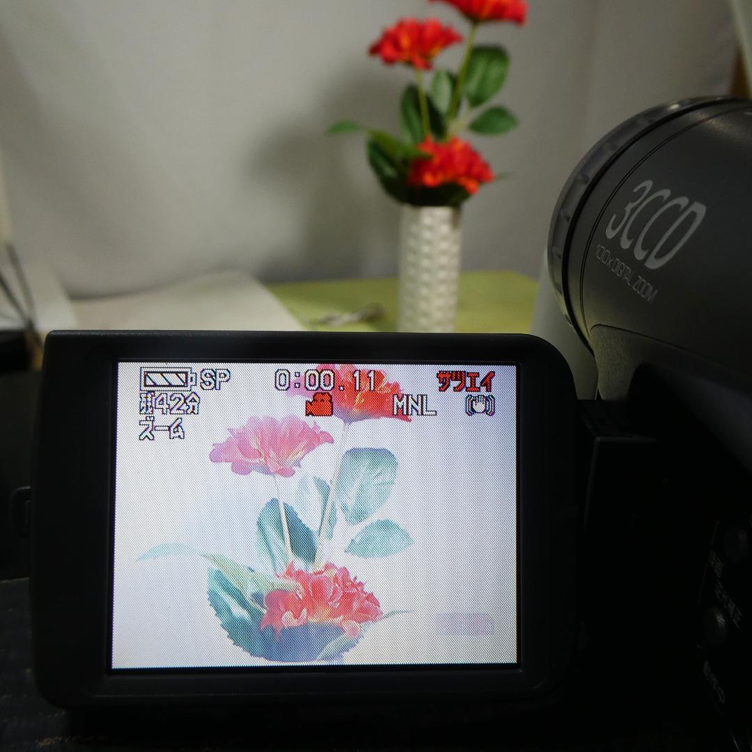 美品・動作良好 パナソニックNV-GS200 MiniDVビデオ　DVD化に最適