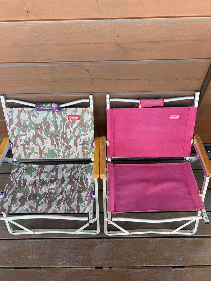 Coleman アウトドアチェア セット　廃盤 コールマン(Coleman) アウトドアチェア コンパクトフォールディング