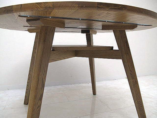 展示品】 25年製 ウニコ アディ ラウンドダイニングテーブル 約8万