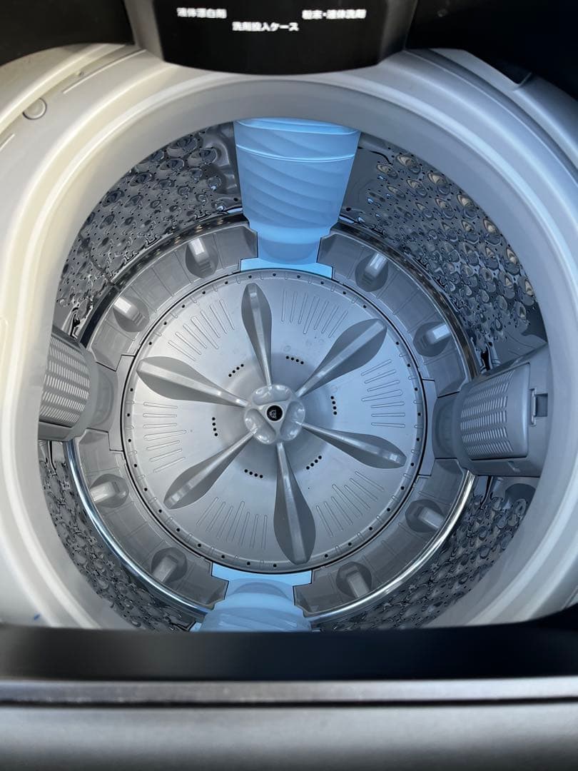 アイリスオーヤマIAW-T806HA 8.0kg 洗濯機 2024年製　中古品